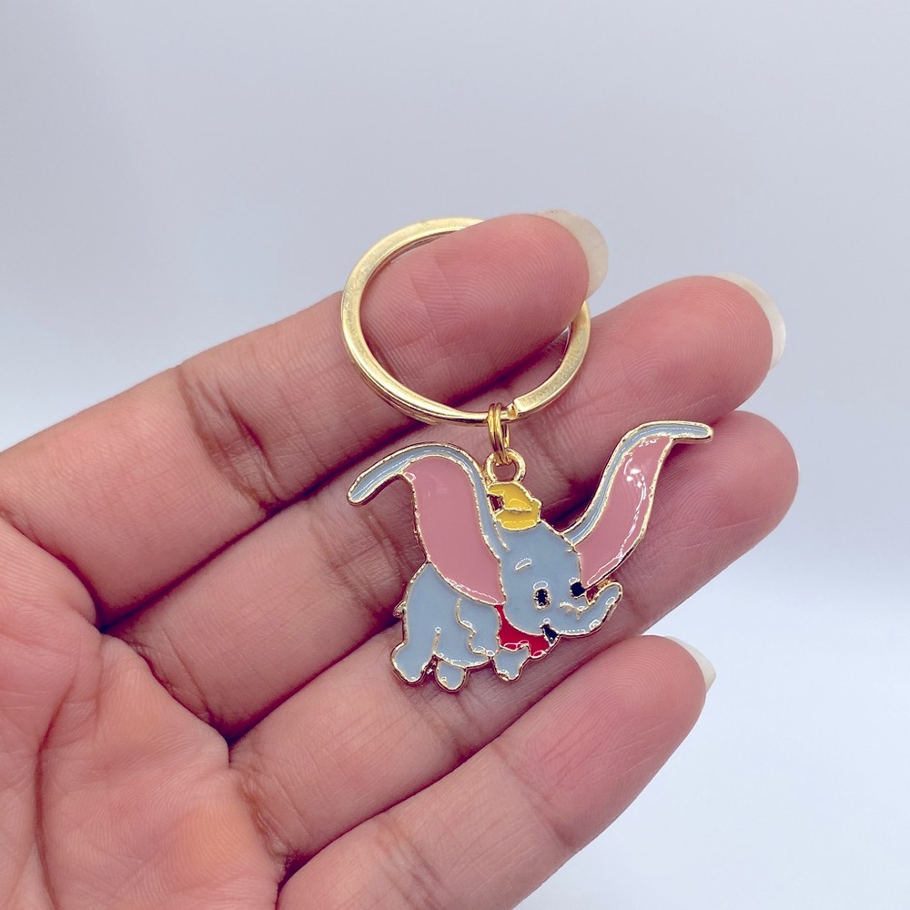Disney inspired Dumbo keychain